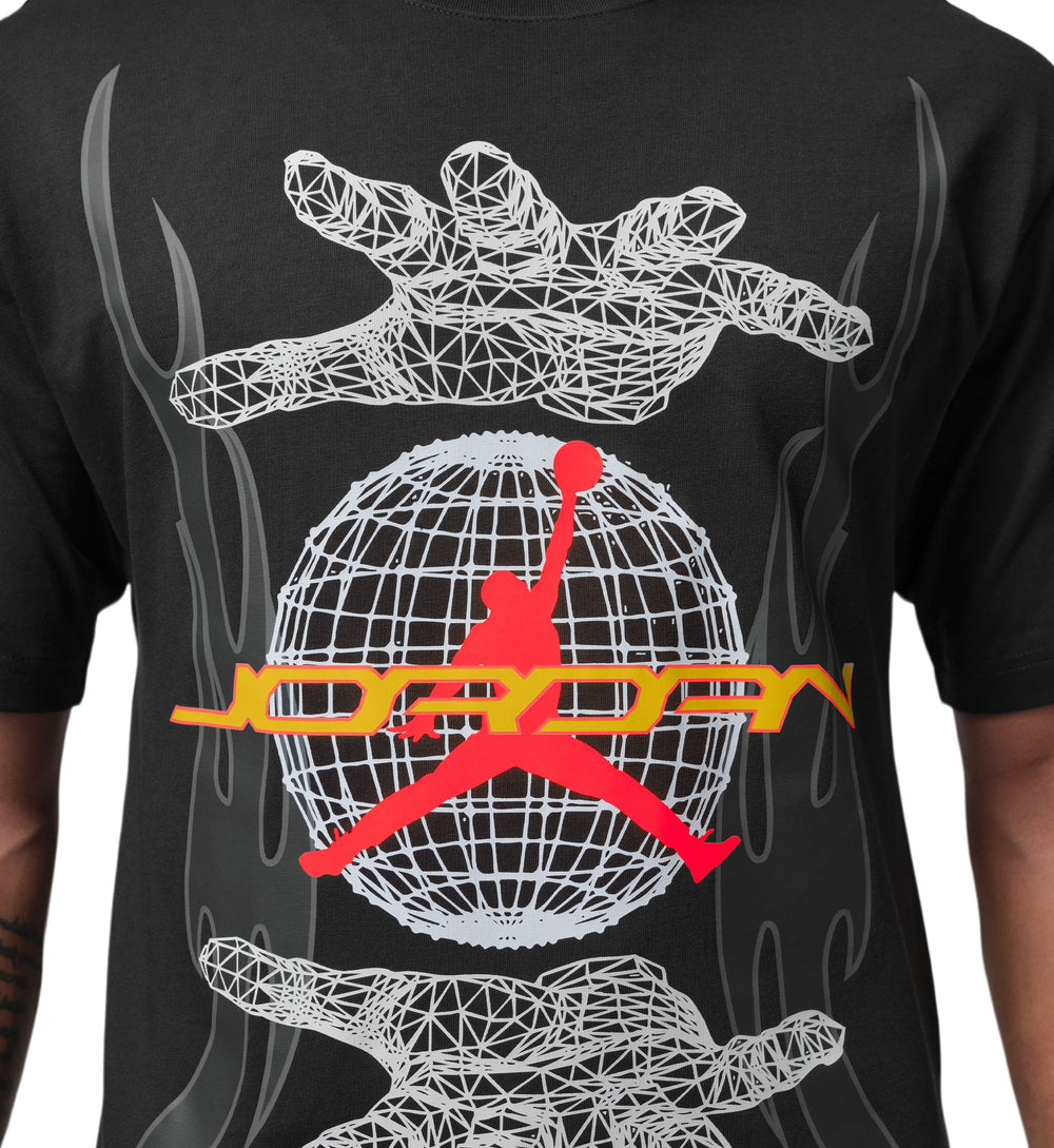 Jordan Men’s Graphic Shirt “Off Noir/Infrared 23” (IQ0786-045)