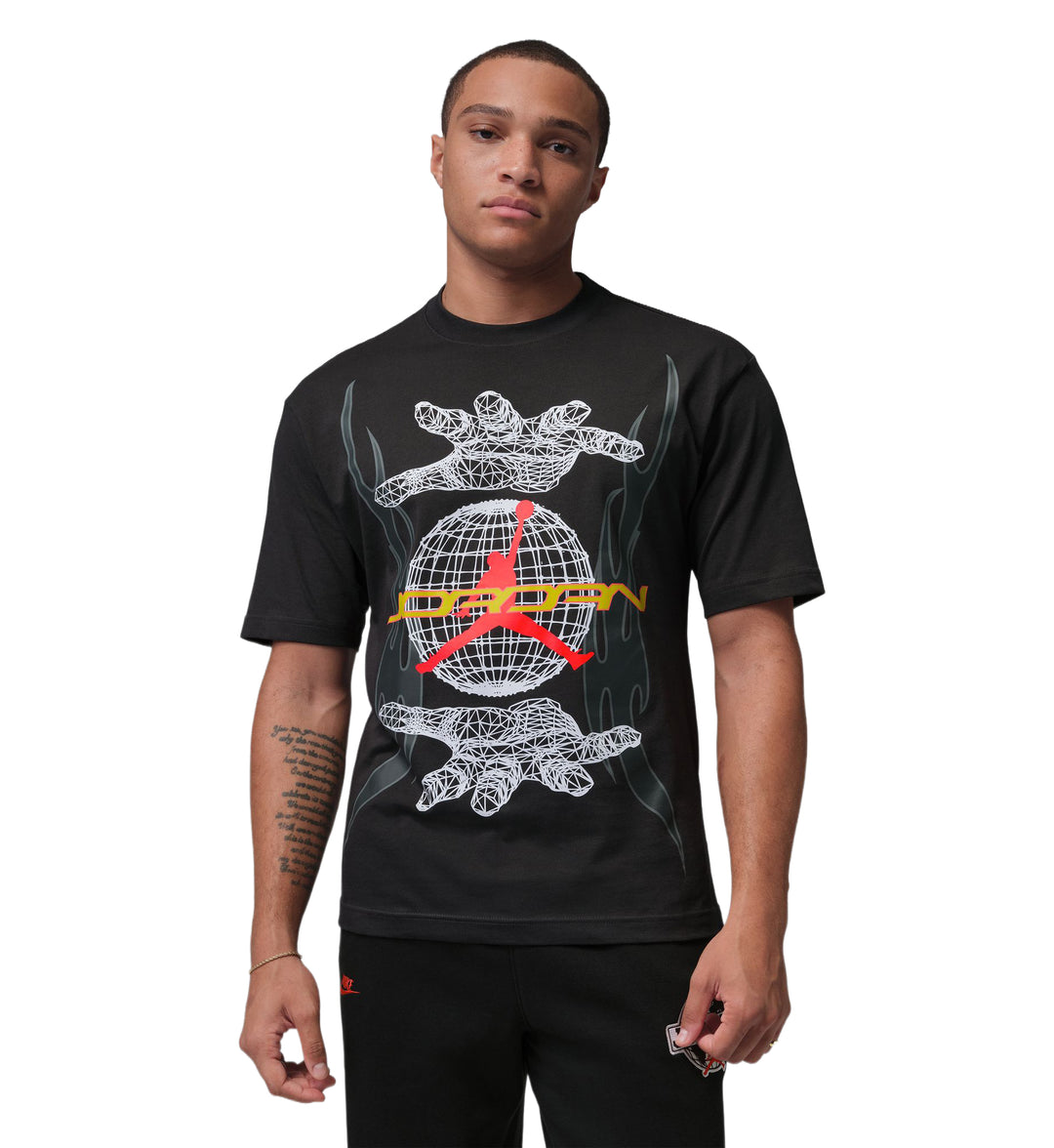 Jordan Men’s Graphic Shirt “Off Noir/Infrared 23” (IQ0786-045)