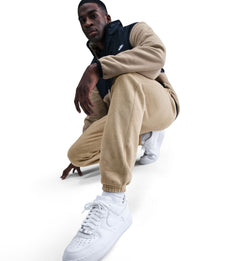 Nike Sportswear Club Men’s Fleece Cuffed Pants “Parachute Beige/Parachute Beige” (IQ1218-297)