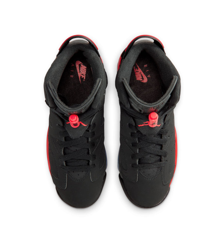 Air Jordan 6 Retro “Infrared Salesman” GS Black/Lt Crimson (IQ1275-001)