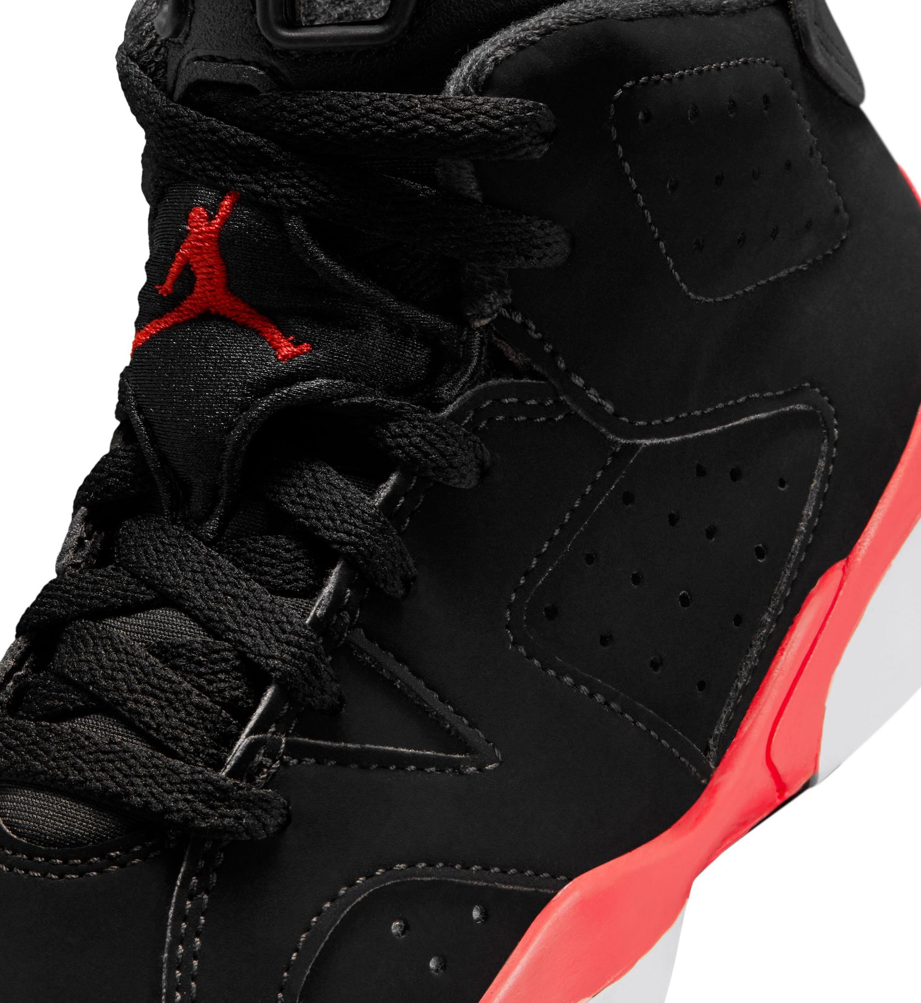 Jordan 6 Retro “Infrared Salesman” PS – Black/Lt Crimson (IQ1277-001)