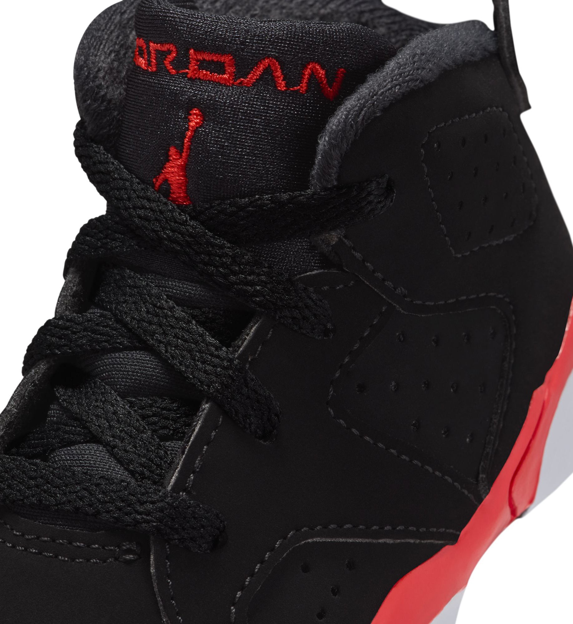 Jordan 6 Retro “Infrared Salesman” TD “Black/Lt Crimson” (IQ1280-001)