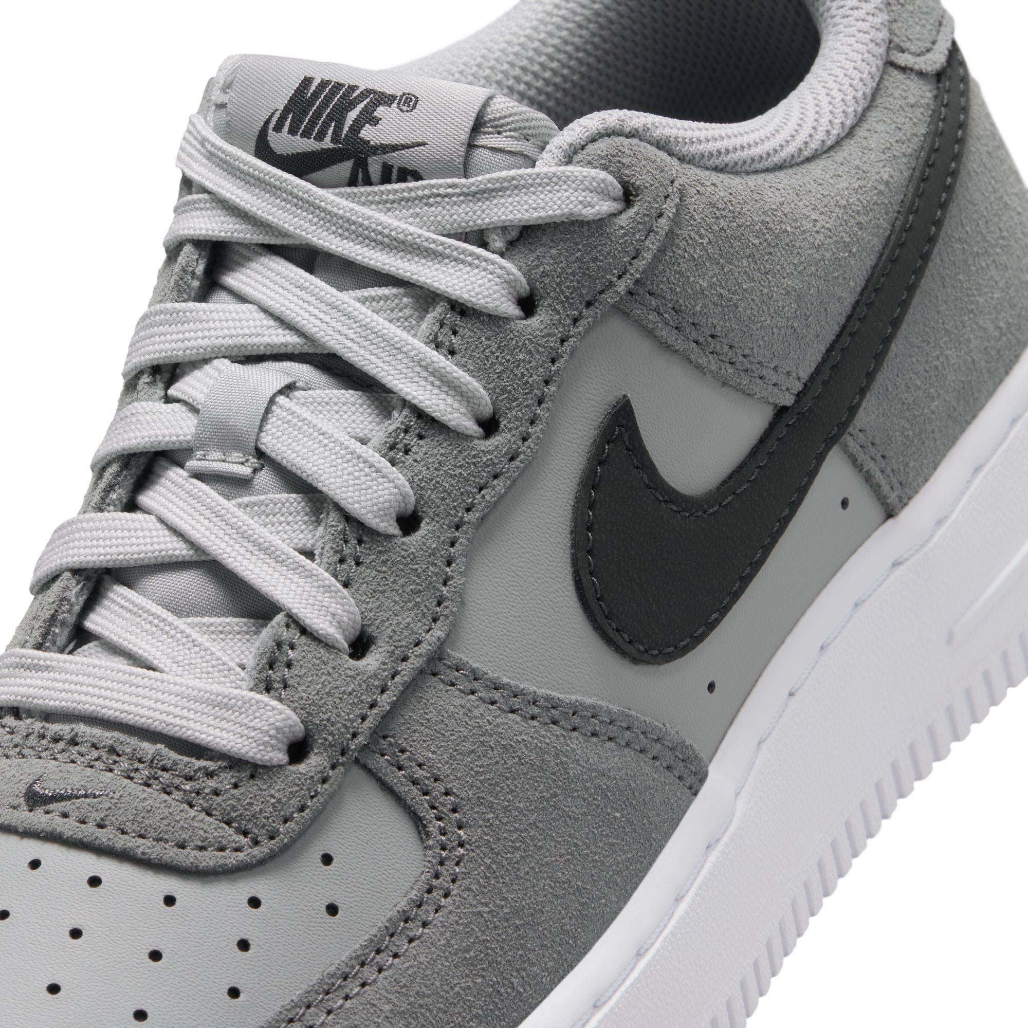 Nike Air Force 1 Essential+ Lt Smoke Grey/Dk Smoke Grey-Smoke Grey (IQ2743-001)