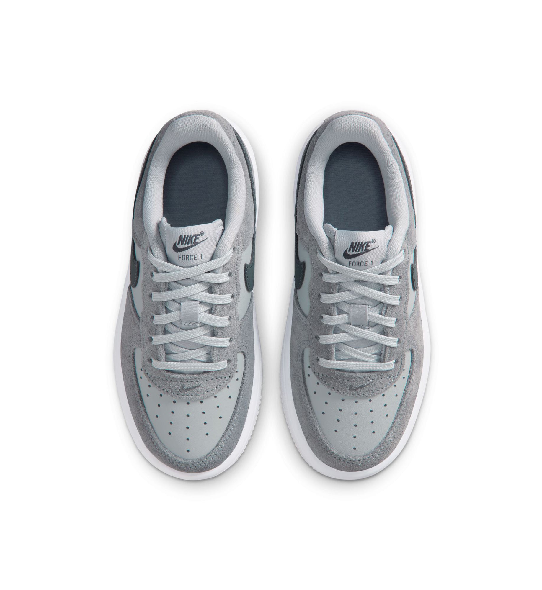 Nike Force 1 Low Essential+ “Light Smoke Grey/Dark Smoke Grey/Smoke Grey” (IQ2747-001)