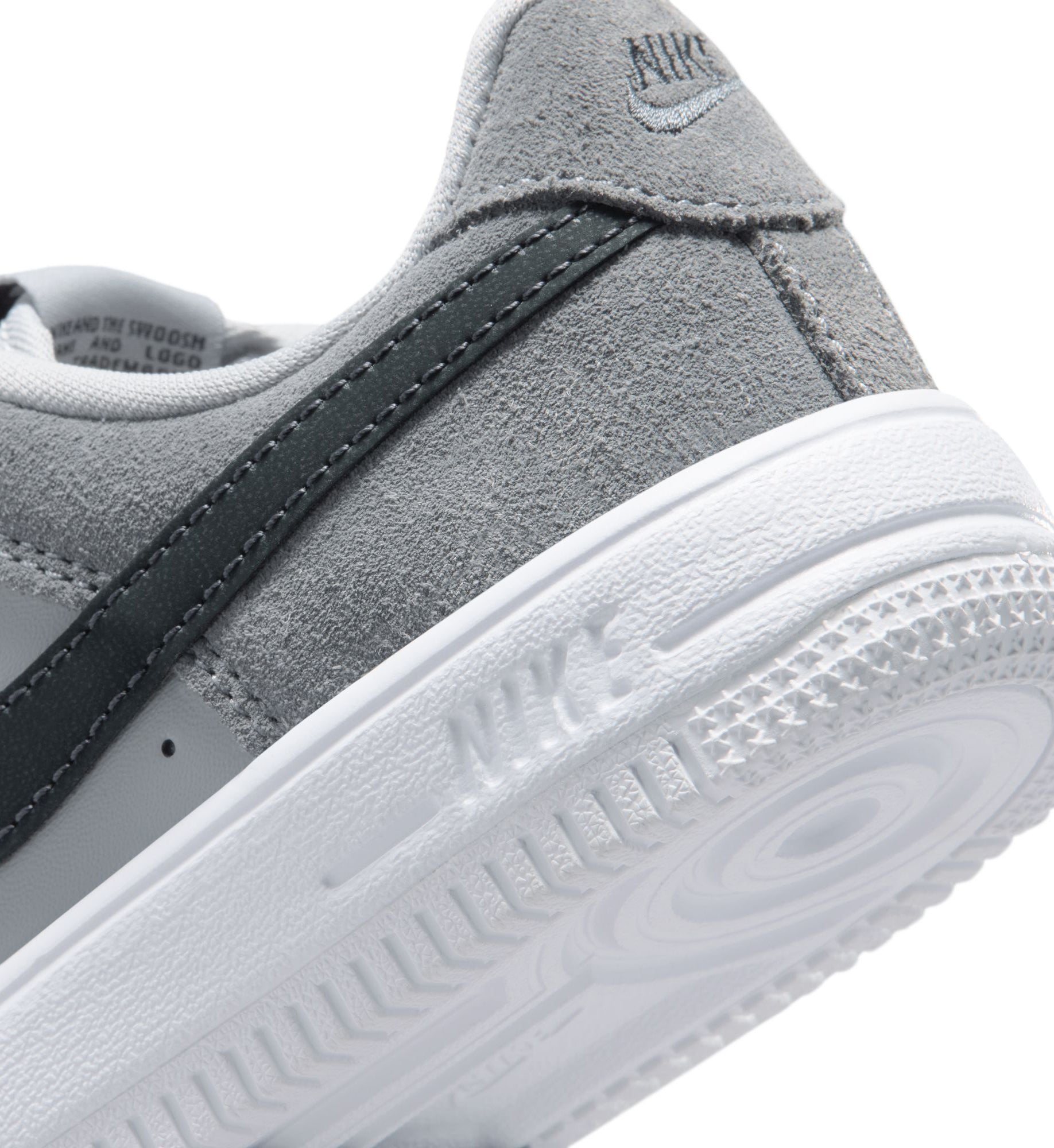 Nike Force 1 Low Essential+ “Light Smoke Grey/Dark Smoke Grey/Smoke Grey” (IQ2747-001)