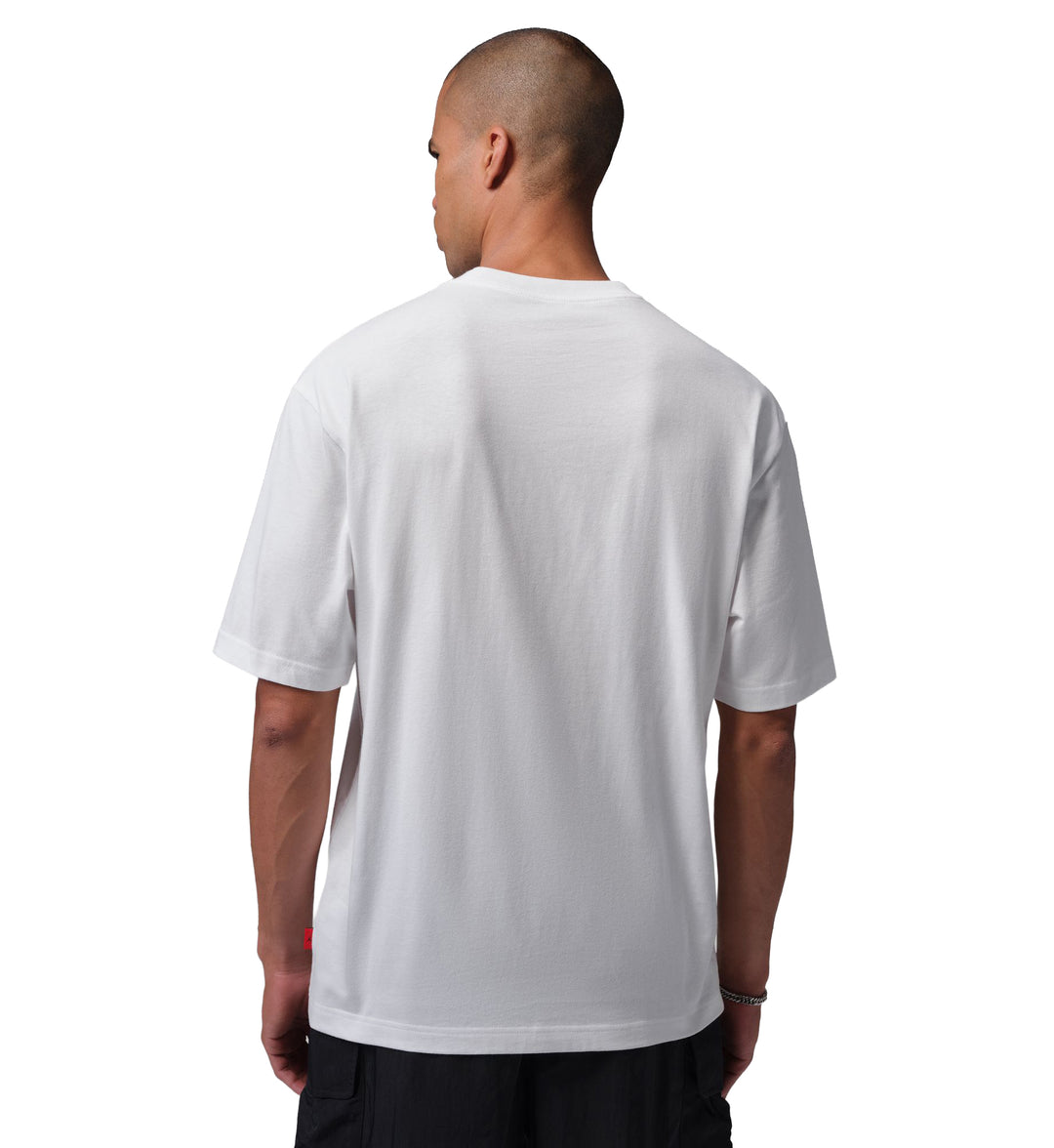 Jordan Men’s Graphic T-Shirt White University Red IQ5297-100 | Pro Feet