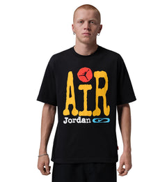 Jordan Men’s Graphic T-Shirt Black Amarillo Infrared 23 IQ5299-010 | Pro Feet