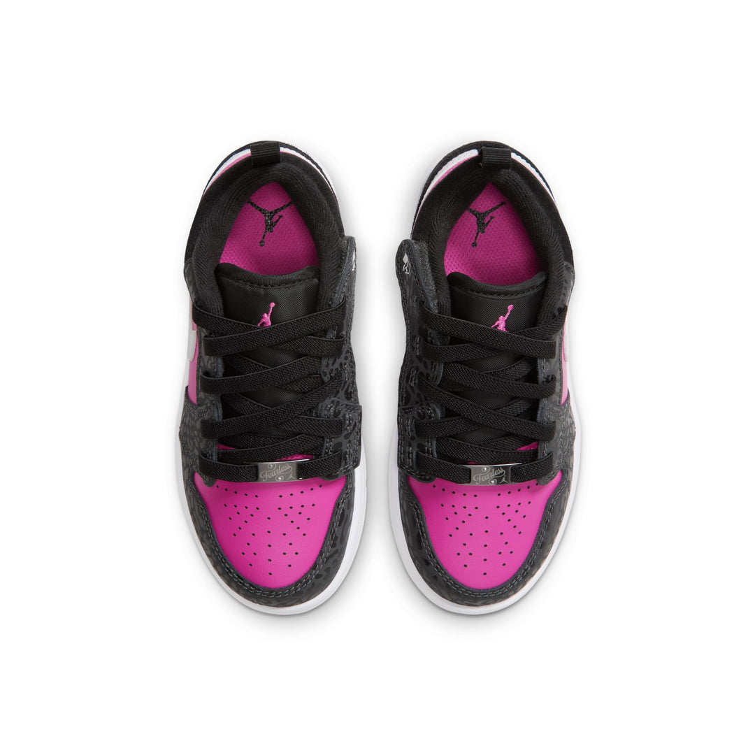 Jordan 1 Low Alt SE PS Black Laser Fuchsia IQ5646-001 | Pro Feet