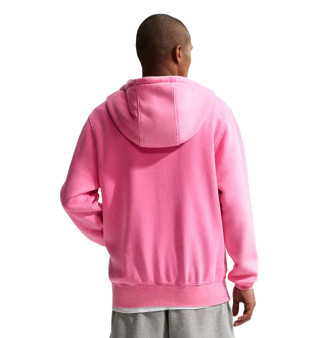Nike Club Men’s Full-Zip Fleece Hoodie “PINKSICLE/PINKSICLE” (IQ6422-684)