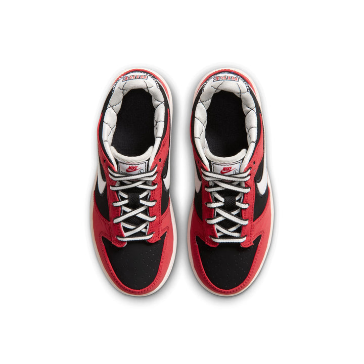 Nike Dunk Low LV8 PS Black Sail University Red IQ6534-016 | Pro Feet