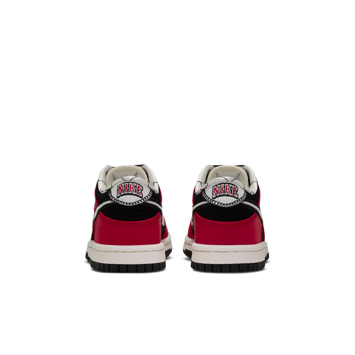 Nike Dunk Low LV8 GS Black Sail University Red IQ6535-016 | Pro Feet
