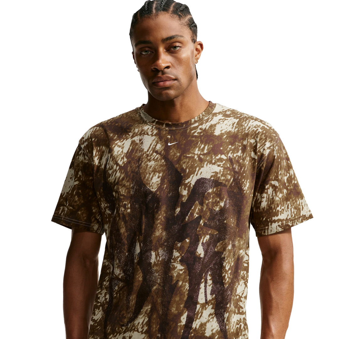 Nike Men’s Basketball T-Shirt Desert Khaki IQ6631-253 | Pro Feet