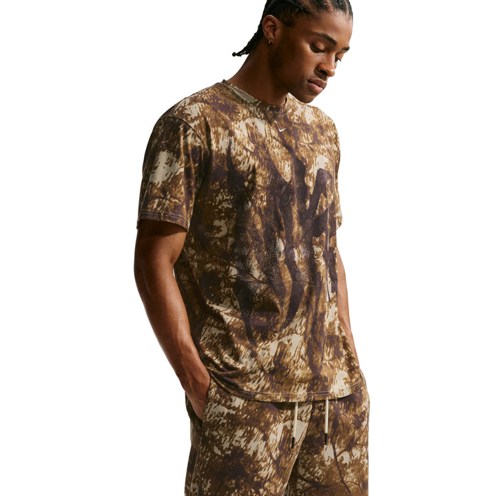 Nike Men’s Basketball T-Shirt Desert Khaki IQ6631-253 | Pro Feet
