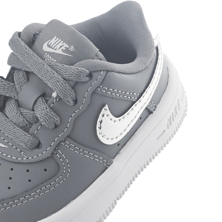 Nike Force 1 Low TD Smoke Grey Metallic Silver IQ7193-001 | Pro Feet