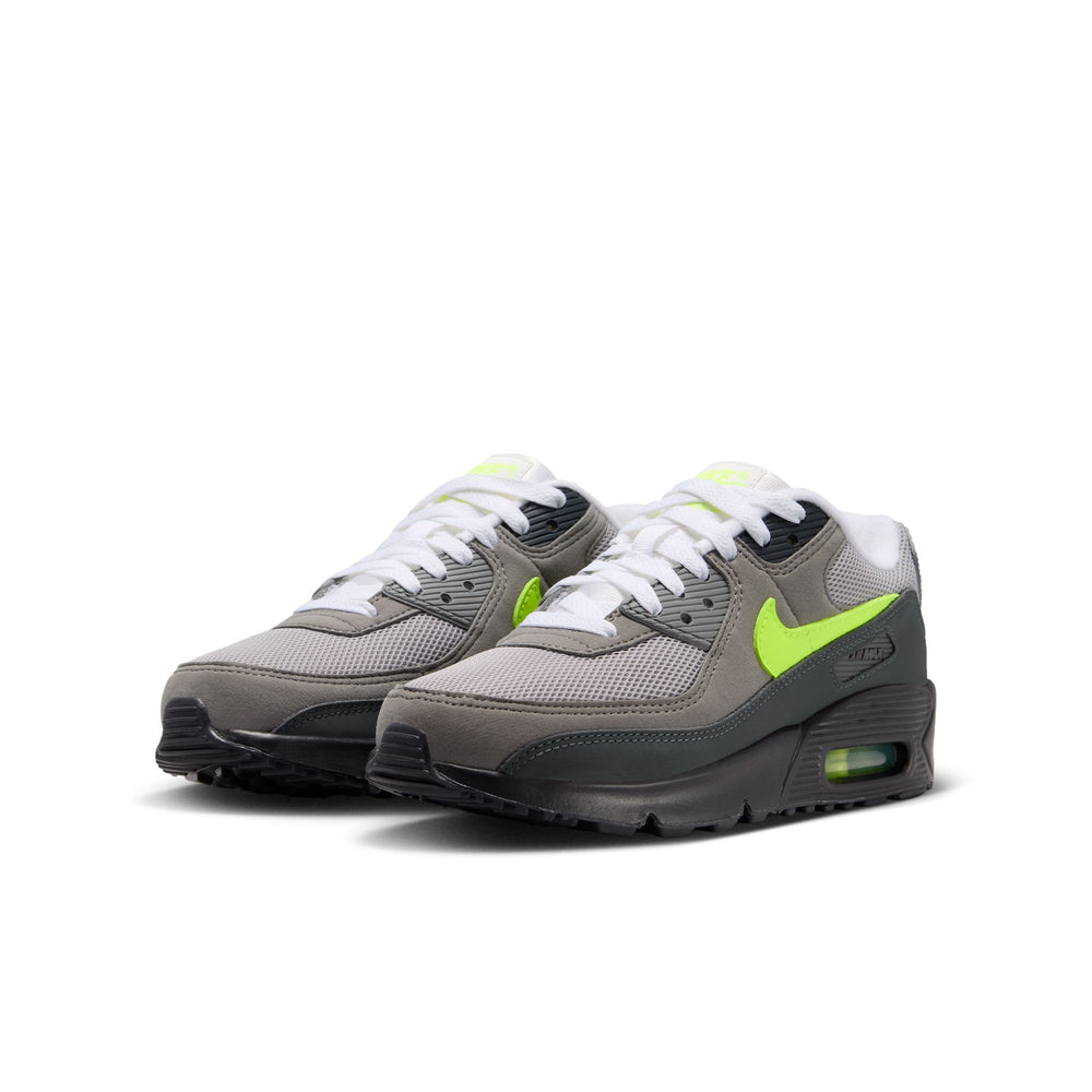 Nike Air Max 90 GS Black/Neon Yellow-Anthracite (IQ7583-001)