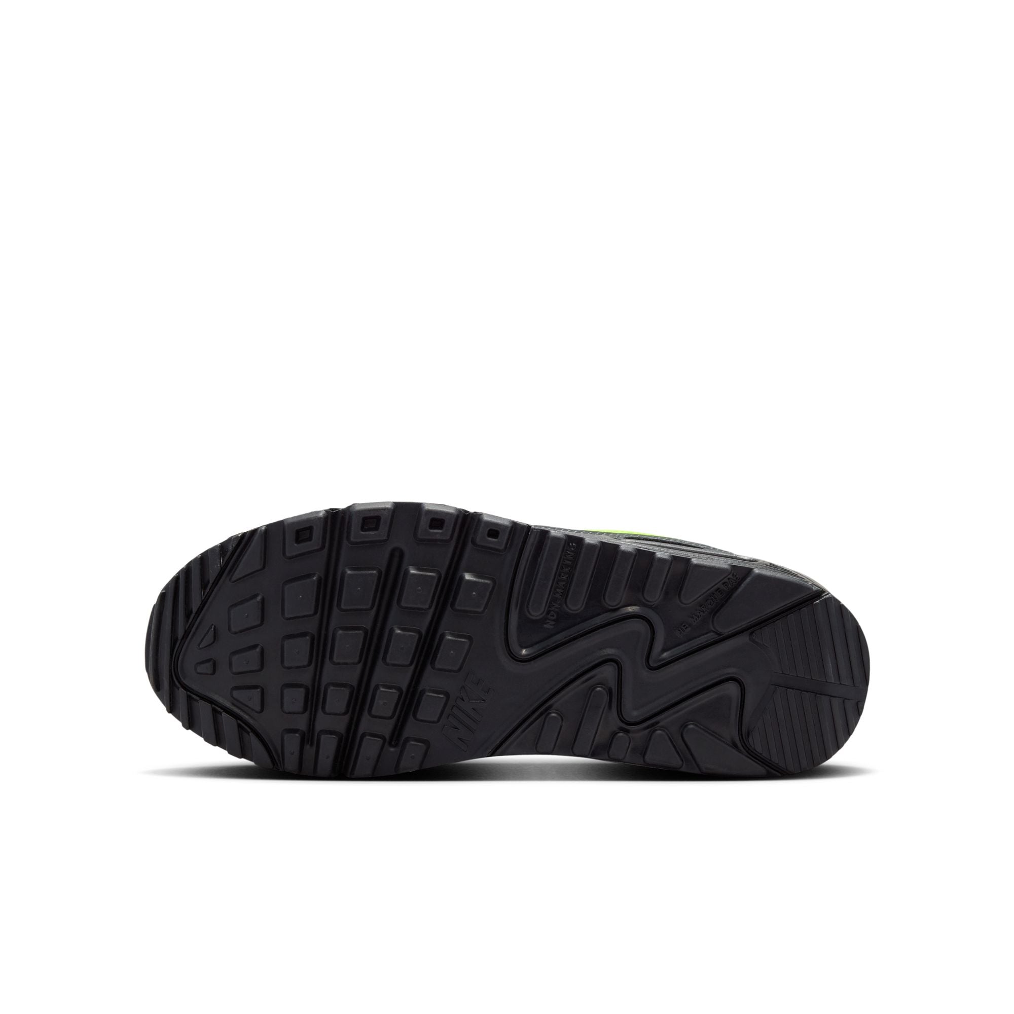 Nike Air Max 90 GS Black/Neon Yellow-Anthracite (IQ7583-001)