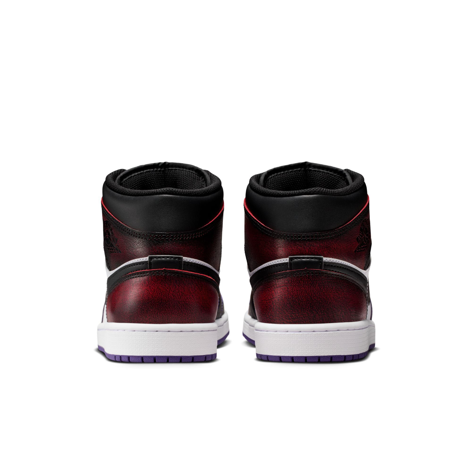Air Jordan 1 Mid SE True Red/Black-White-Court Purple (IQ9383-611)