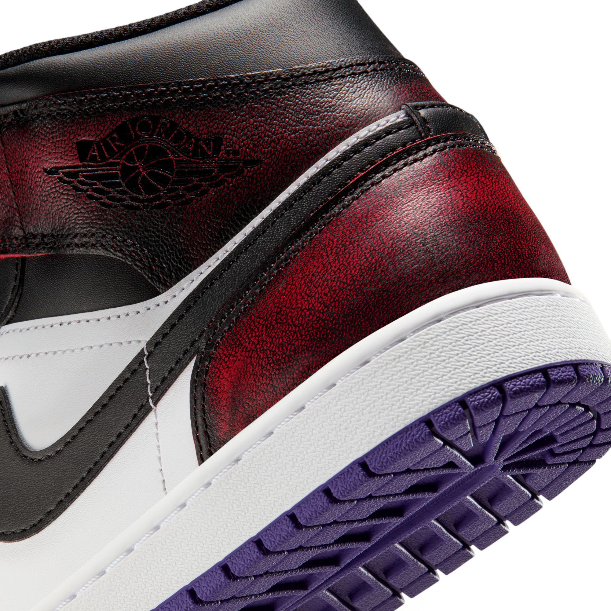 Air Jordan 1 Mid SE True Red/Black-White-Court Purple (IQ9383-611)