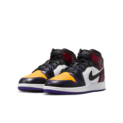Air Jordan 1 Mid SE GS True Red/Black-White-Court Purple (IQ9700-611)