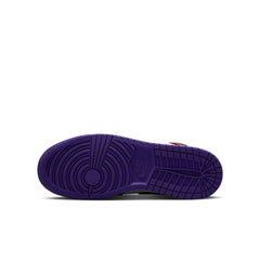 Air Jordan 1 Mid SE GS True Red/Black-White-Court Purple (IQ9700-611)