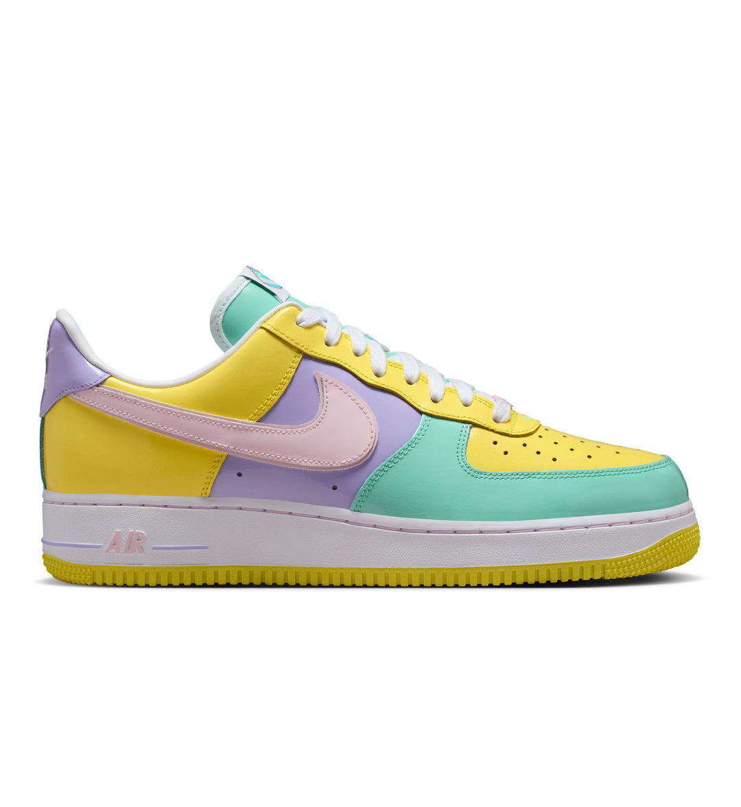 Nike Air Force 1 ’07 Yellow Pulse/Pink Foam-Hydrangeas (IQ9706-701)