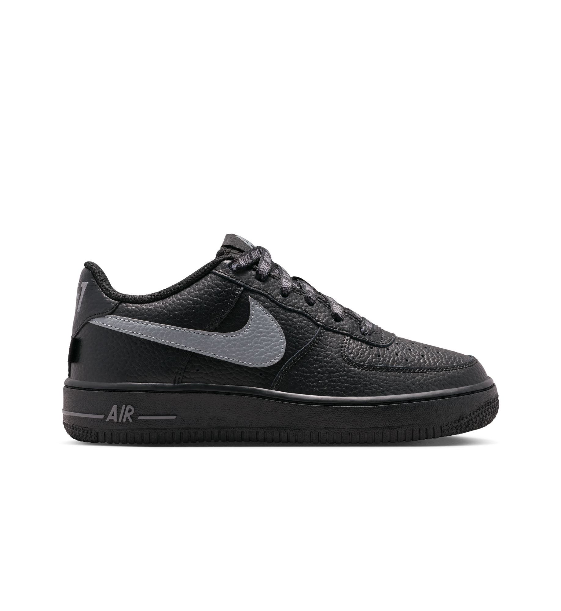 Nike Air Force 1 Low GS “Black/Smoke Grey” (IR0270-001)