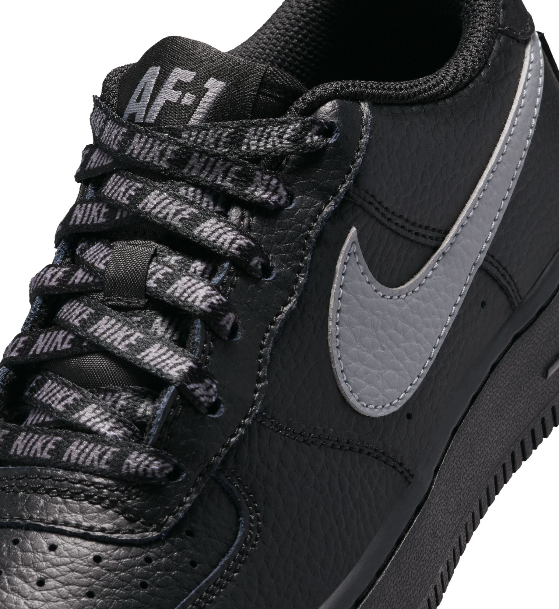 Nike Air Force 1 Low GS “Black/Smoke Grey” (IR0270-001)