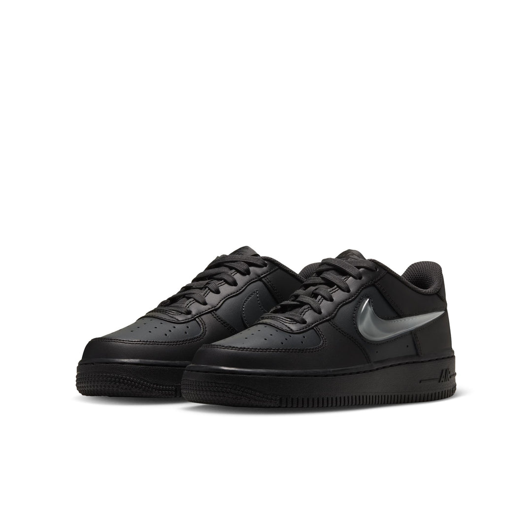 Nike Air Force 1 GS Black Smoke Grey IR0595-027 | Pro Feet