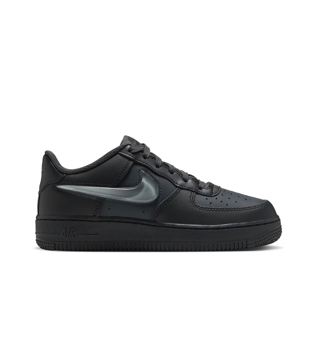 Nike Air Force 1 GS Black Smoke Grey IR0595-027 | Pro Feet