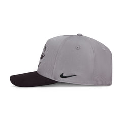 Nike Rise Structured A-Frame Cap Smoke Grey Black IR0729-084 | Pro Feet