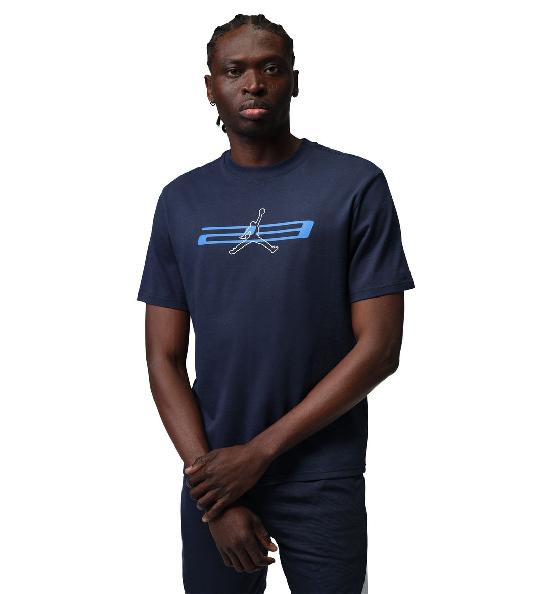 Jordan Sport Dri-FIT T-Shirt Midnight Navy University Blue IR0864-410 | Pro Feet
