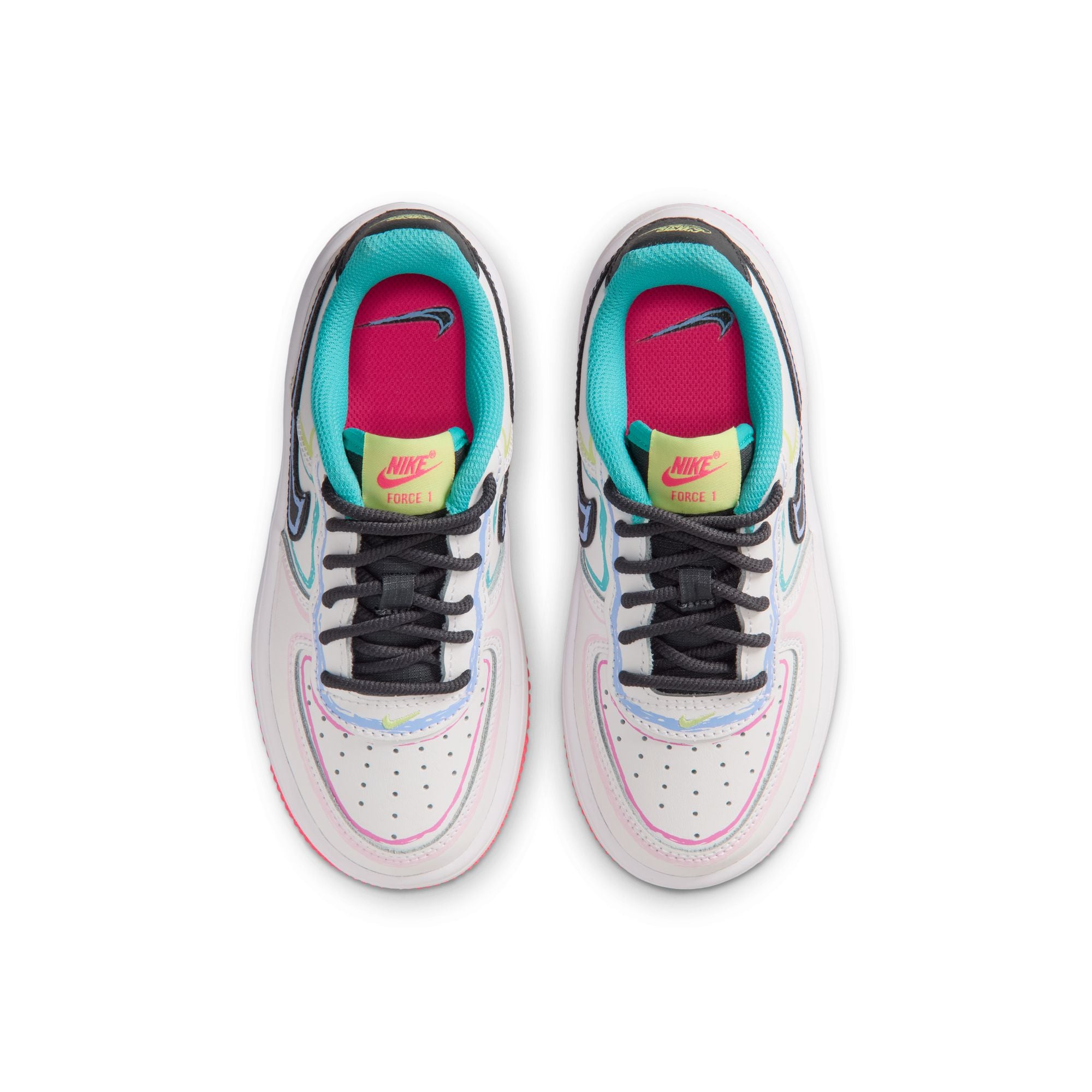 Nike Force 1 Low PS White Hyper Pink Dusty Cactus IR1821-100 | Pro Feet