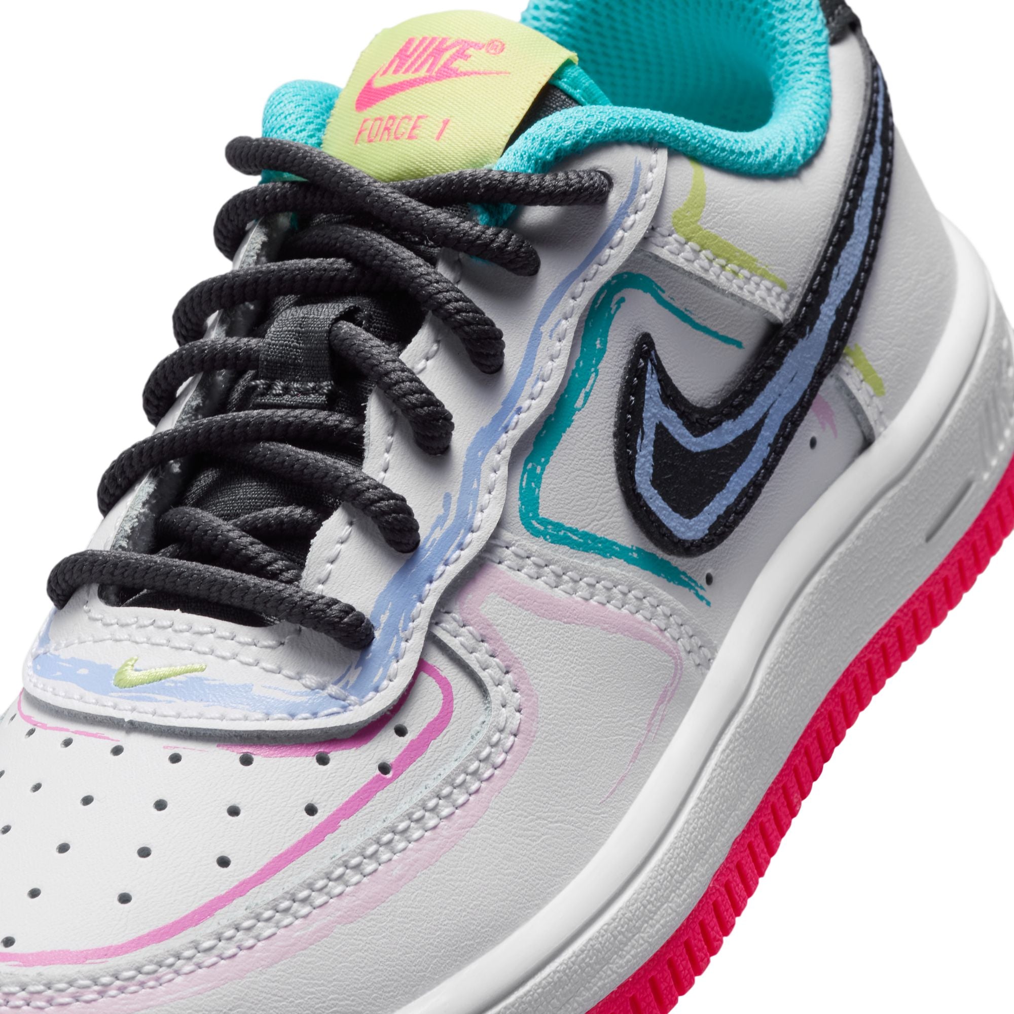 Nike Force 1 Low PS White Hyper Pink Dusty Cactus IR1821-100 | Pro Feet