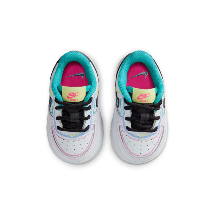 Nike Force 1 TD White Hyper Pink Dusty Cactus IR1822-100 | Pro Feet