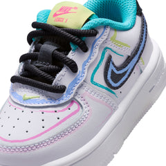 Nike Force 1 TD White Hyper Pink Dusty Cactus IR1822-100 | Pro Feet
