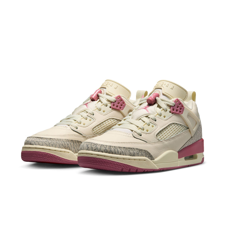 Jordan Spizike Low Women’s Shoes Pale Ivory Desert Berry Track Red IR1836-103 | Pro Feet