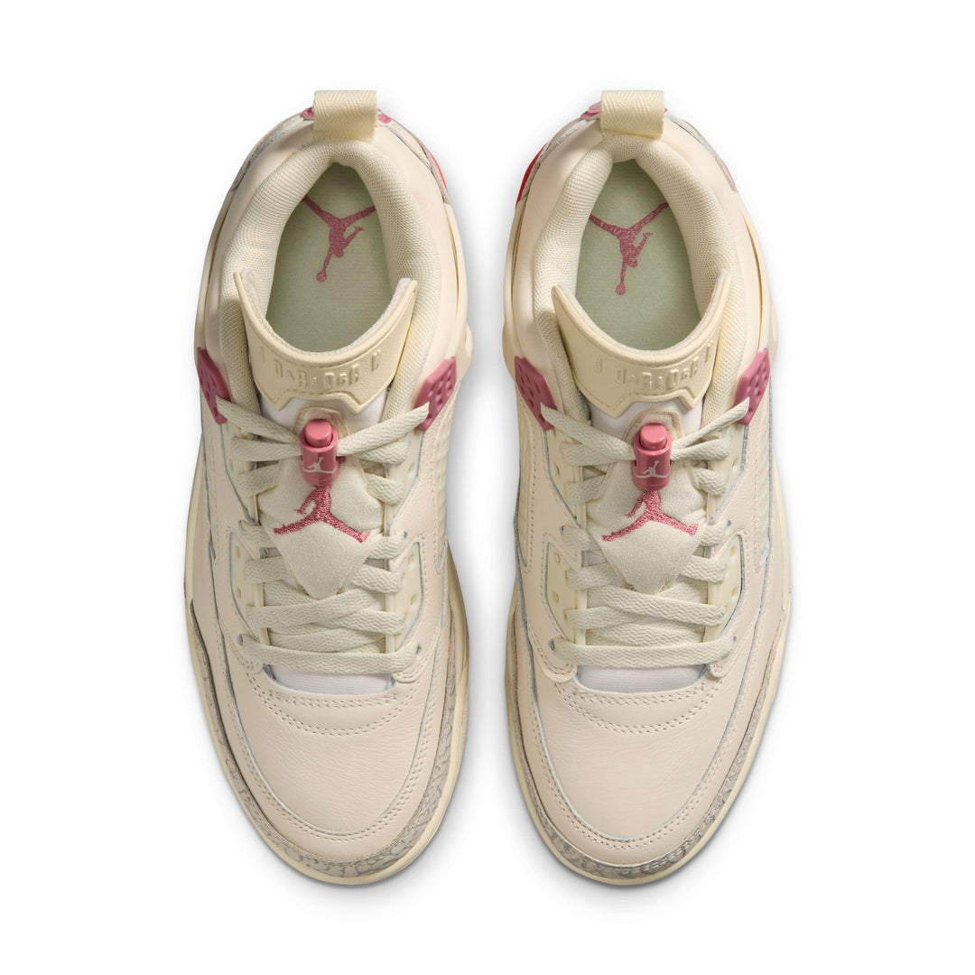 Jordan Spizike Low Women’s Shoes Pale Ivory Desert Berry Track Red IR1836-103 | Pro Feet