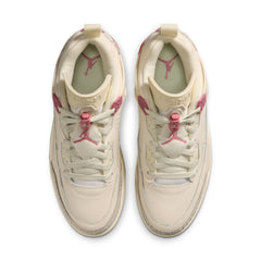 Jordan Spizike Low Women’s Shoes Pale Ivory Desert Berry Track Red IR1836-103 | Pro Feet