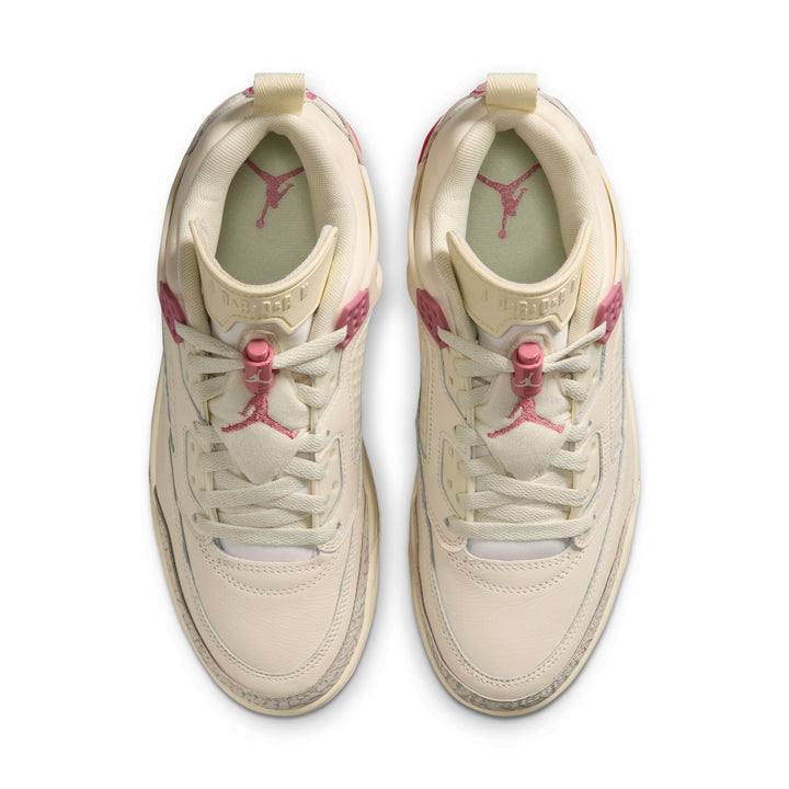 Jordan Spizike Low Women’s Shoes Pale Ivory Desert Berry Track Red IR1836-103 | Pro Feet