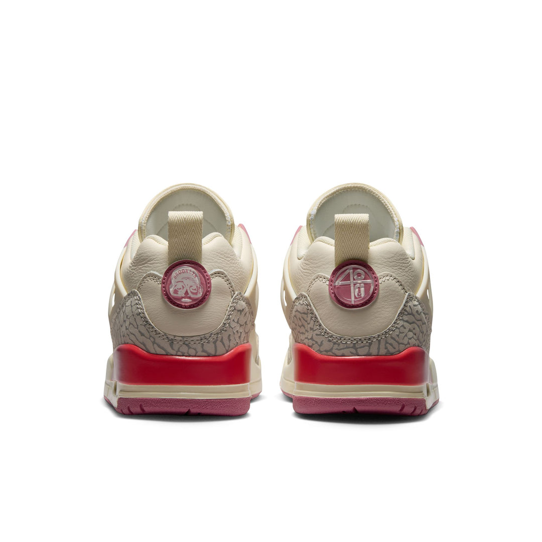 Jordan Spizike Low Women’s Shoes Pale Ivory Desert Berry Track Red IR1836-103 | Pro Feet