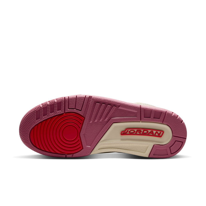 Jordan Spizike Low Women’s Shoes Pale Ivory Desert Berry Track Red IR1836-103 | Pro Feet