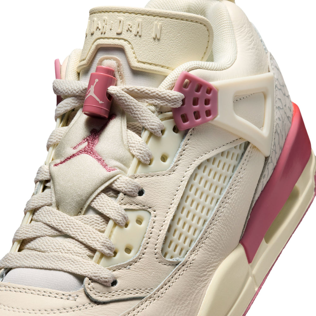Jordan Spizike Low Women’s Shoes Pale Ivory Desert Berry Track Red IR1836-103 | Pro Feet