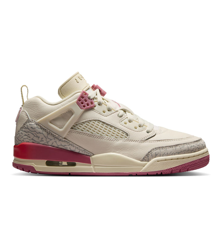 Jordan Spizike Low Women’s Shoes Pale Ivory Desert Berry Track Red IR1836-103 | Pro Feet