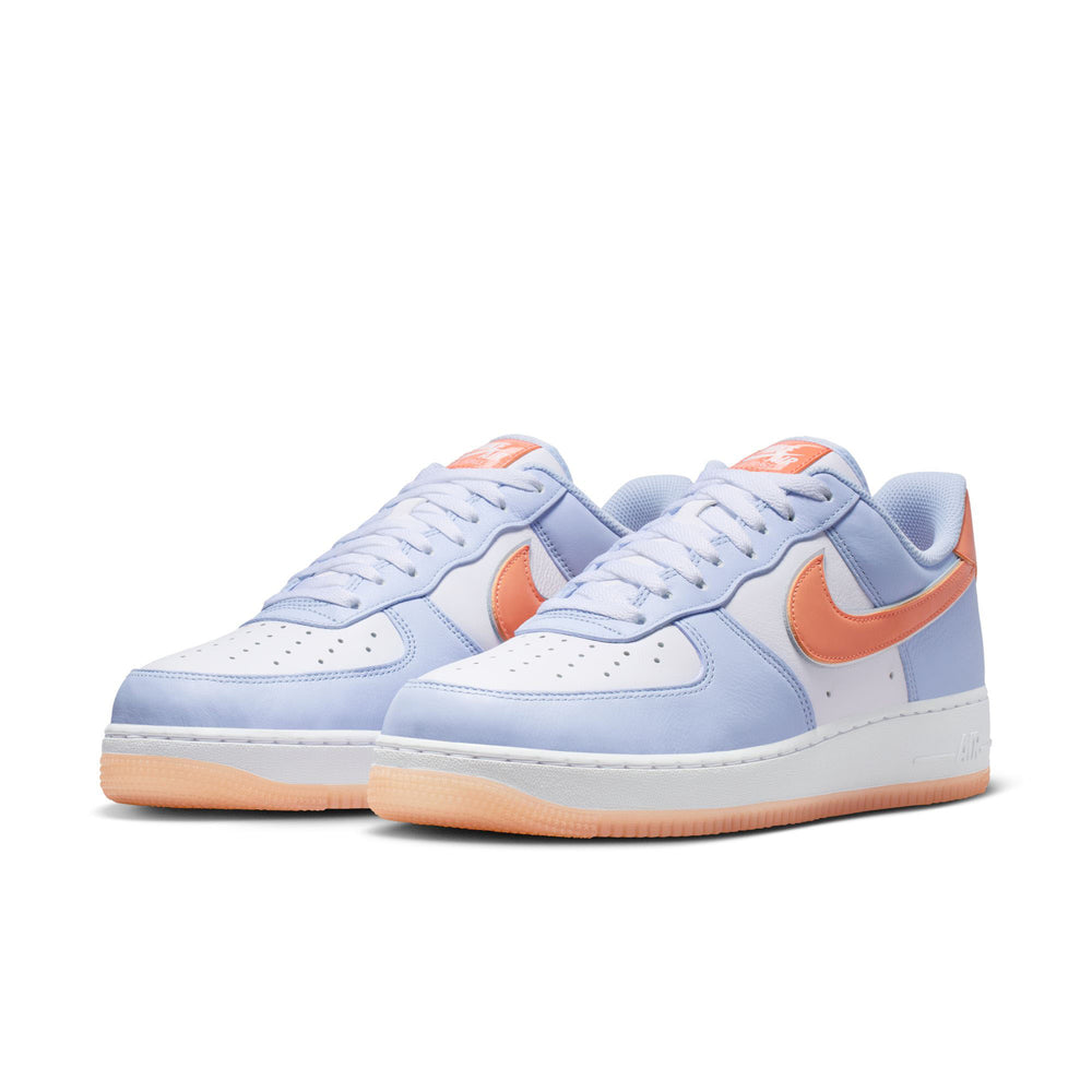 Nike Air Force 1 ’07 Hydrogen Blue Metallic Silver White | Pro Feet | IR1980-407