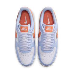 Nike Air Force 1 ’07 Hydrogen Blue Metallic Silver White | Pro Feet | IR1980-407