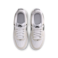Nike Air Force 1 LV8 GS White Metallic Cool Grey Black Cool Grey | Pro Feet | IR2008-100