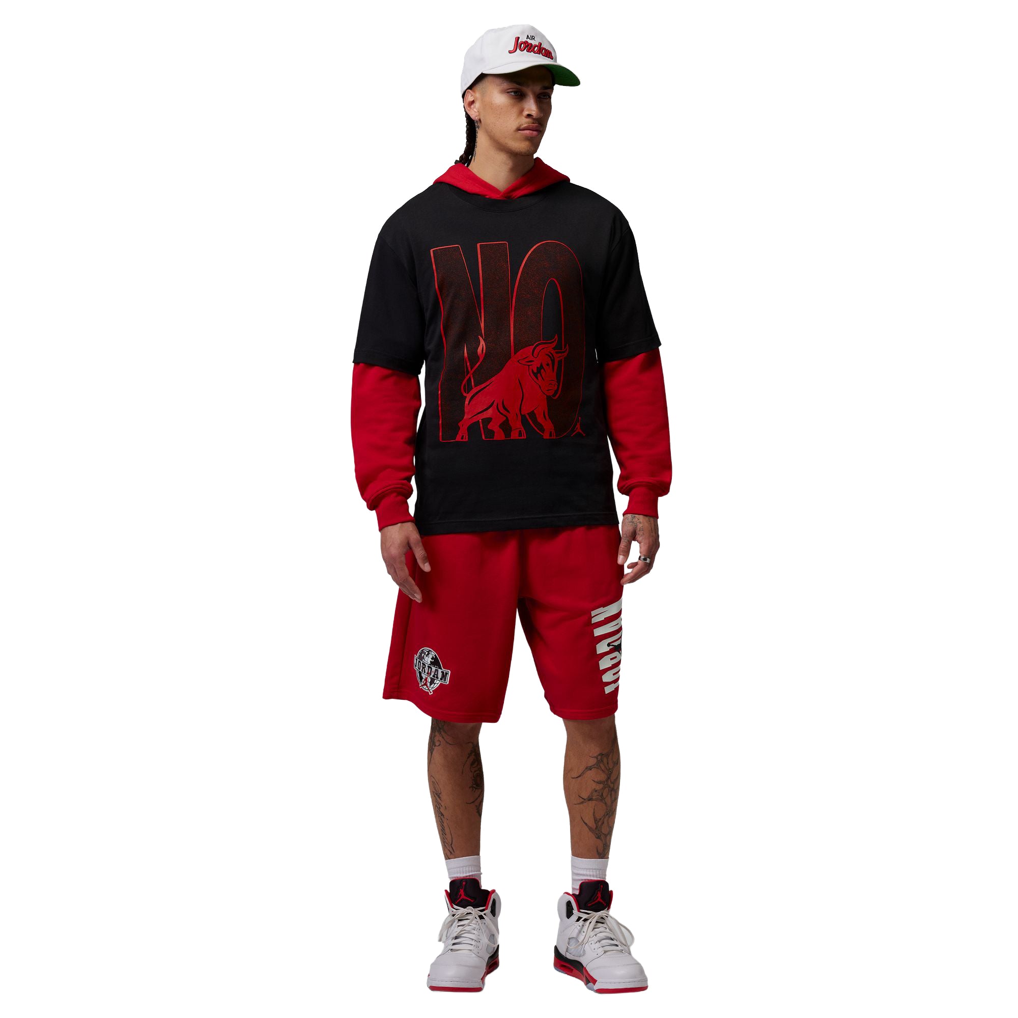 Jordan Brooklyn T-Shirt Black IR2117-010 | Pro Feet