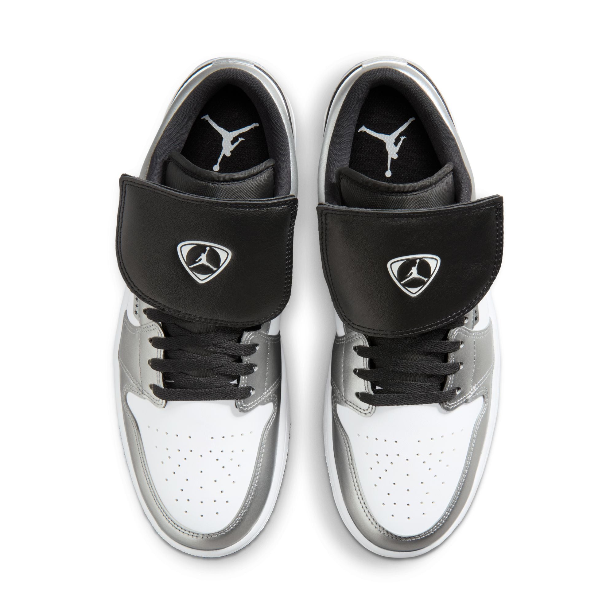Air Jordan 1 Low SE White Black White Metallic Silver IR2278-100 | Pro Feet