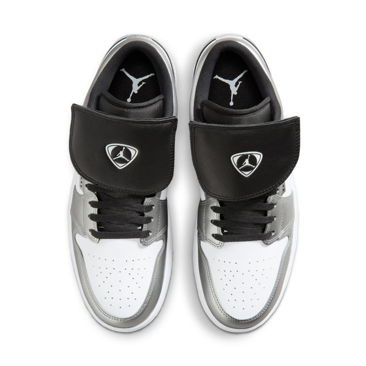 Air Jordan 1 Low SE White Black White Metallic Silver IR2278-100 | Pro Feet