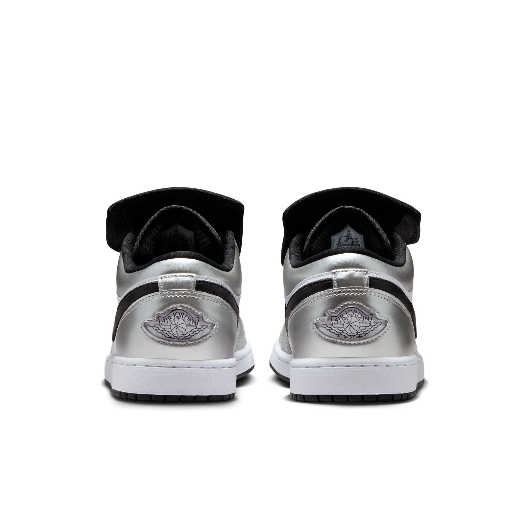 Air Jordan 1 Low SE White Black White Metallic Silver IR2278-100 | Pro Feet